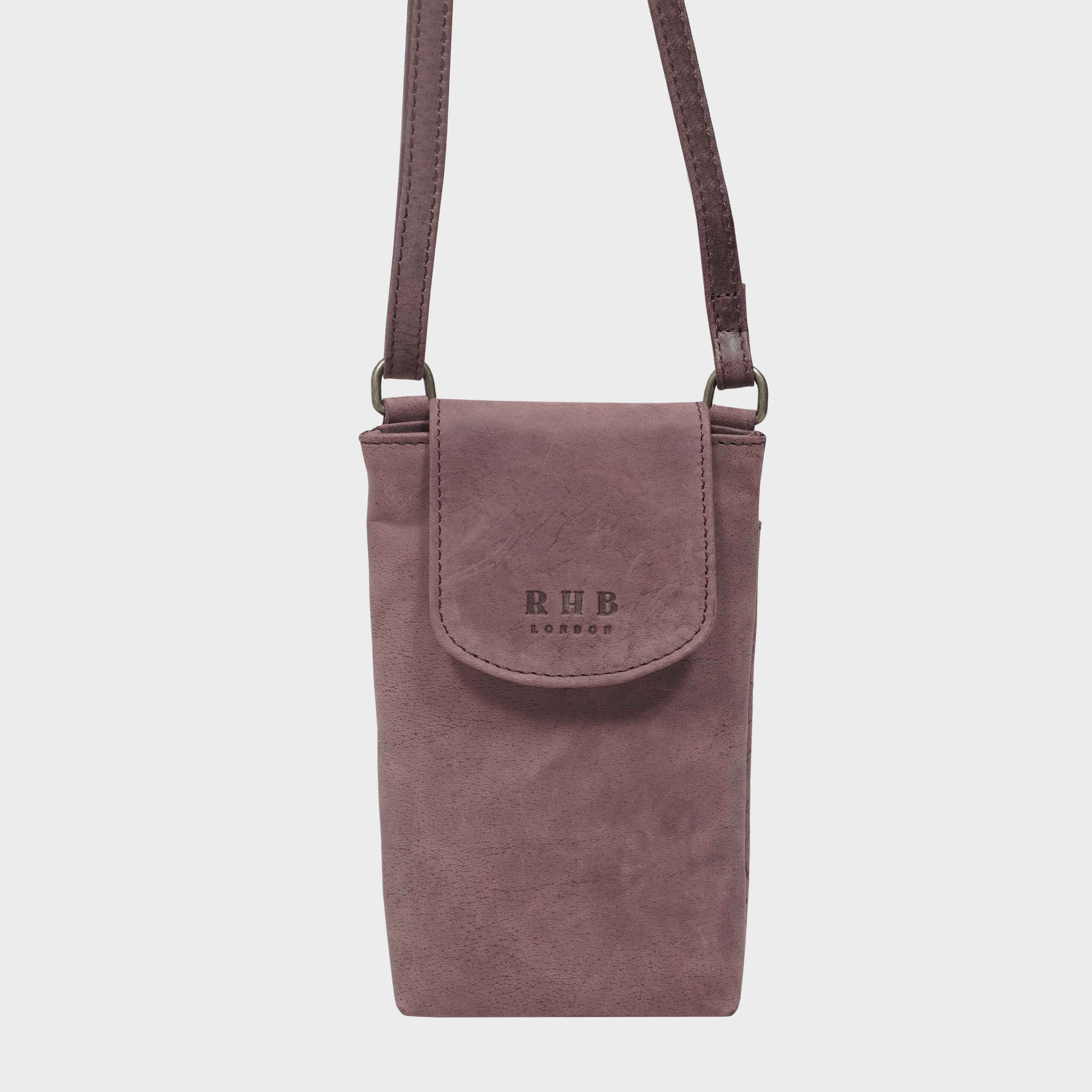Real Hide Bags Women's  'THEA' Real Leather Mobile Phone Crossbody Bag , BrandAlley