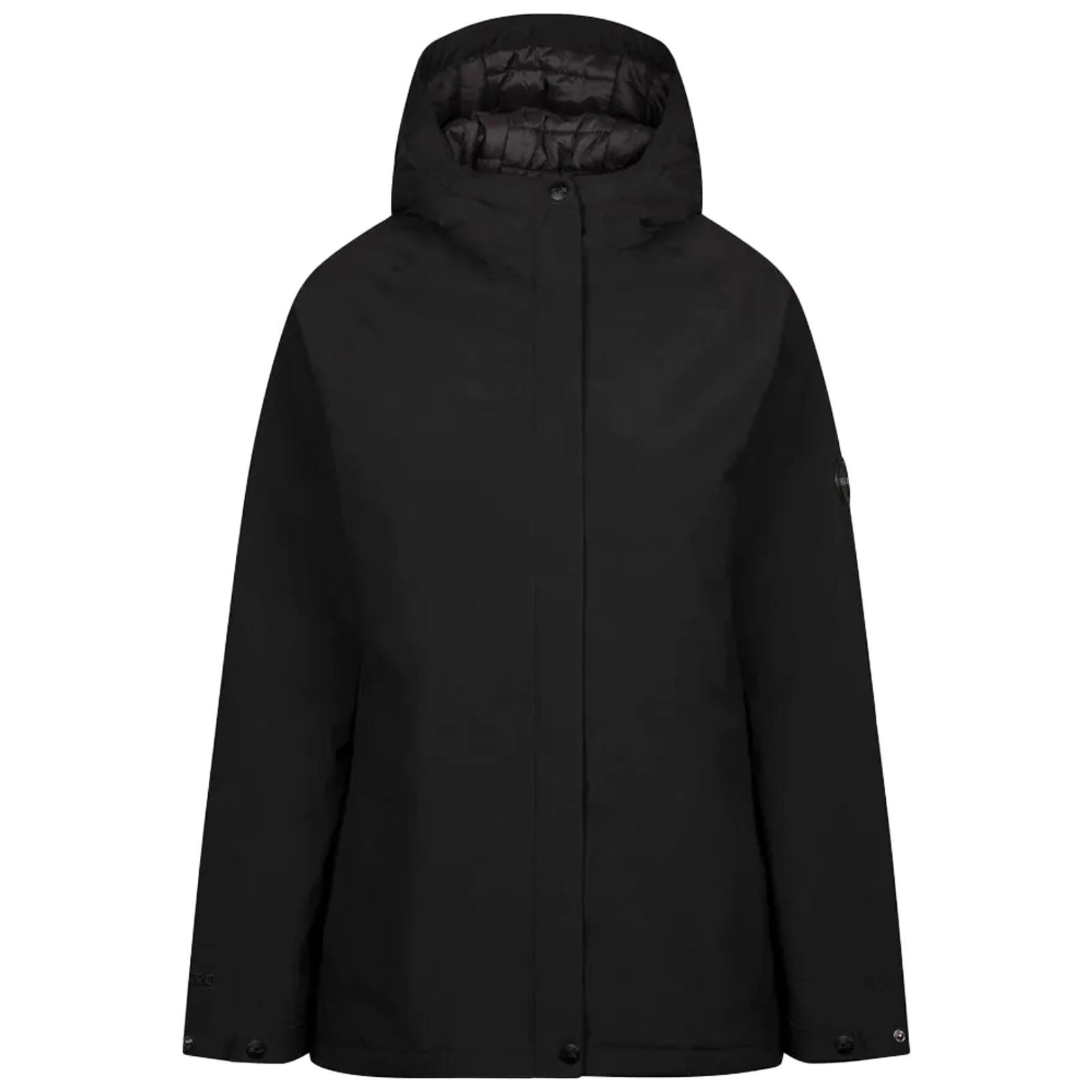 Trespass Women's   Black Raincoat Carlotta Polyester in Size S, BrandAlley