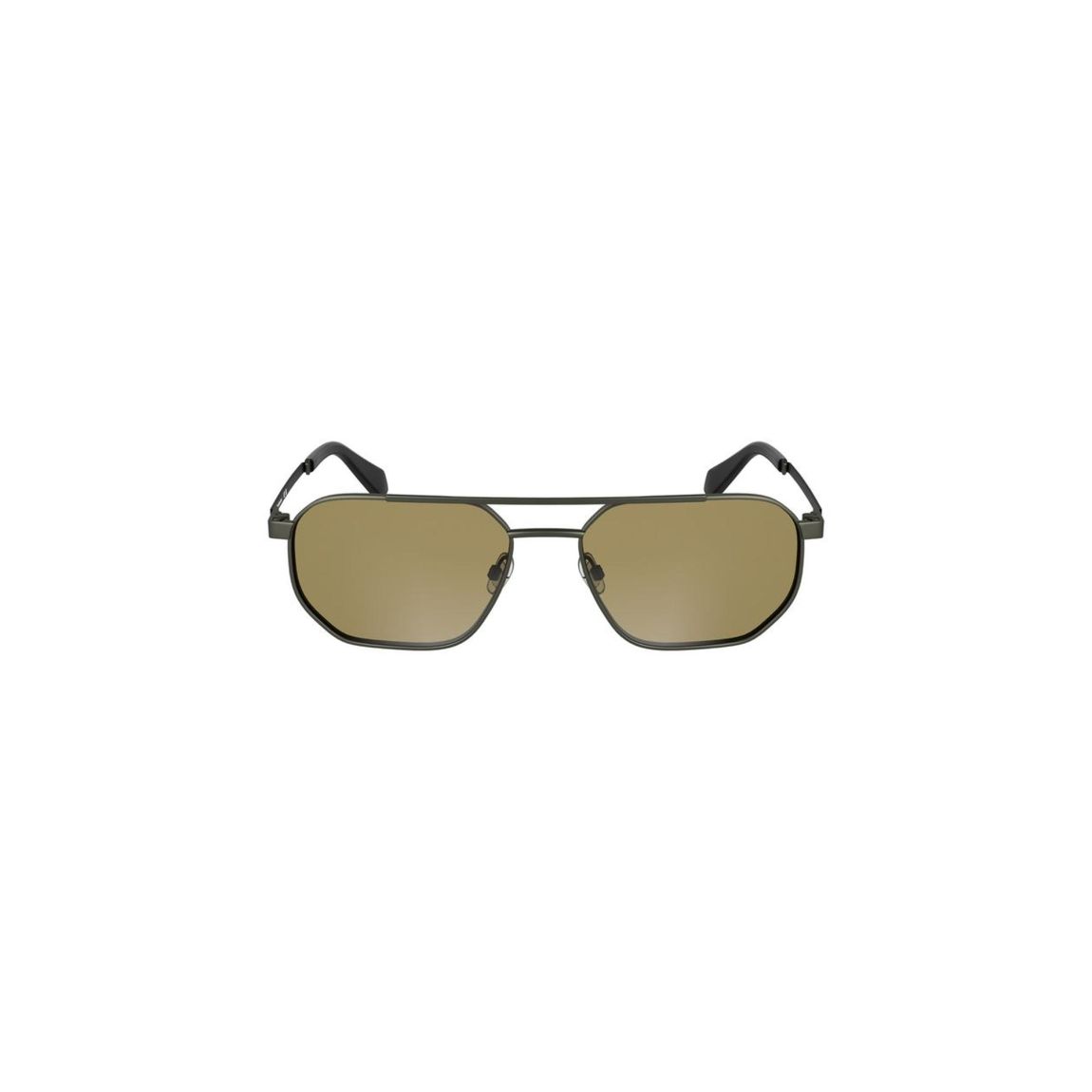 Aviator Sunglasses Metal Frame Gradient Lenses - Bronze main product photo