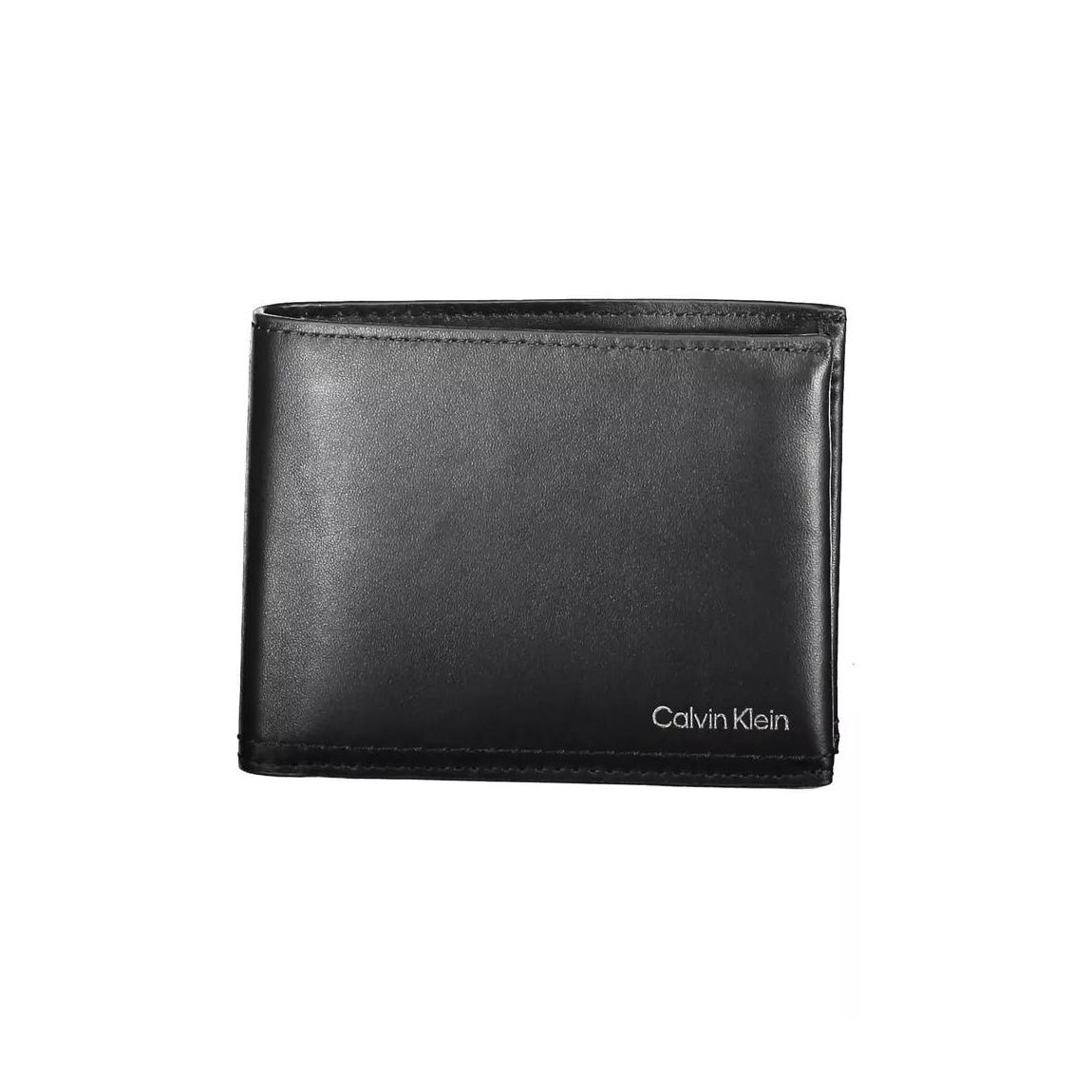 Leather Bifold Wallet K50K504296 - Black main product photo