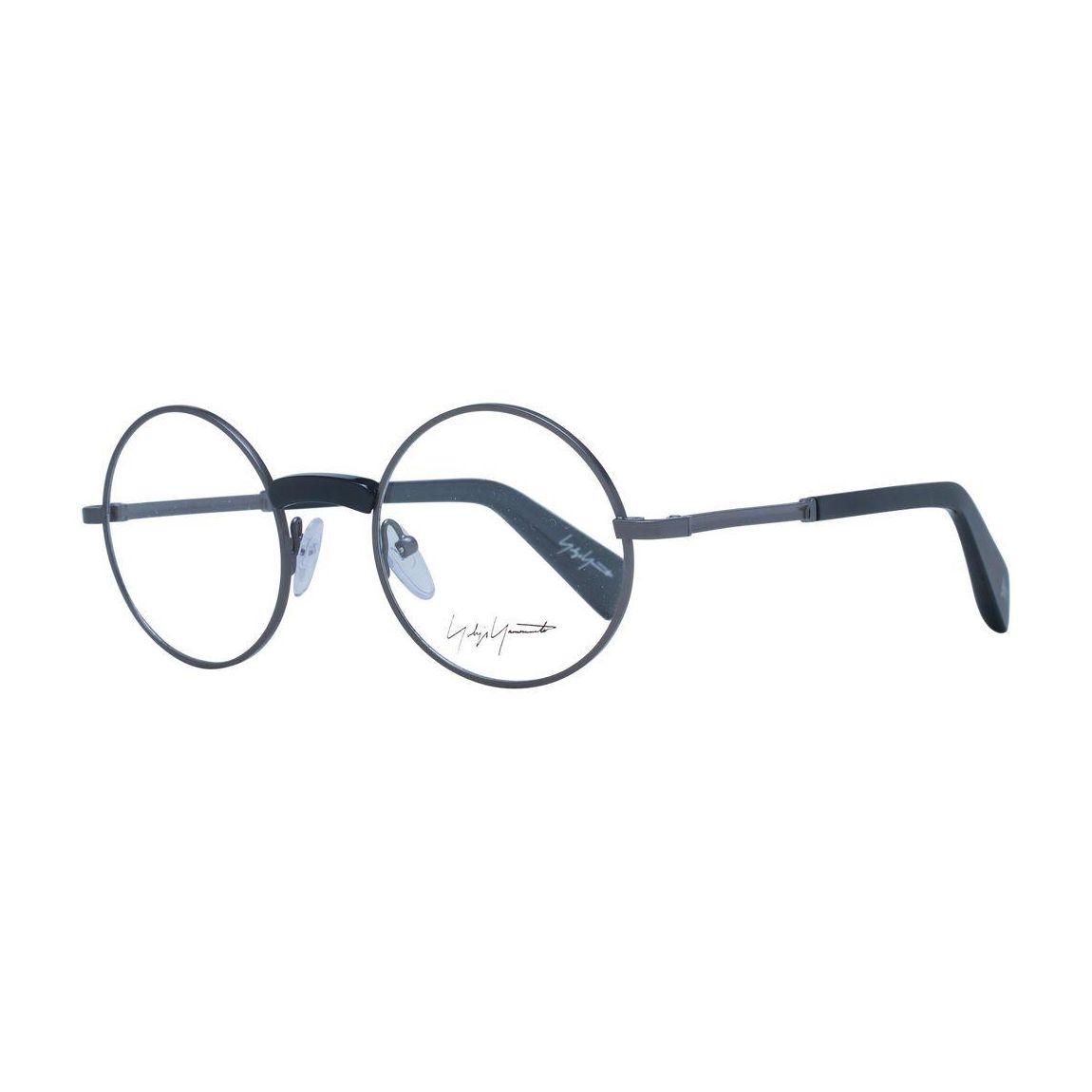 Round Metal Frame Eyeglasses Unisex - Gray main product photo