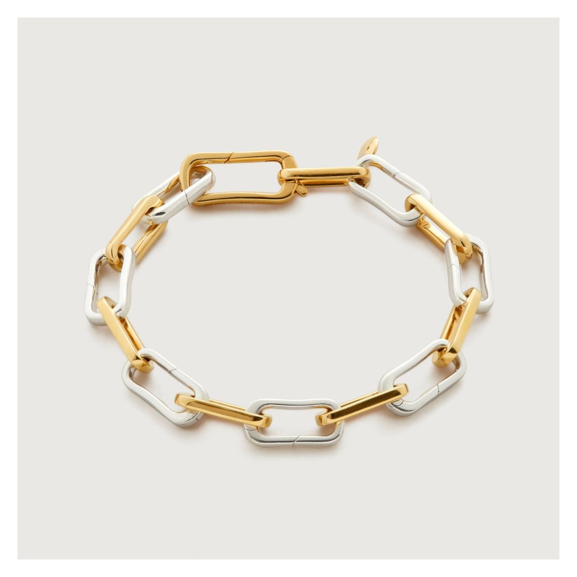 Gold Vermeil Mixed Metal Alta Capture Bracelet main product photo
