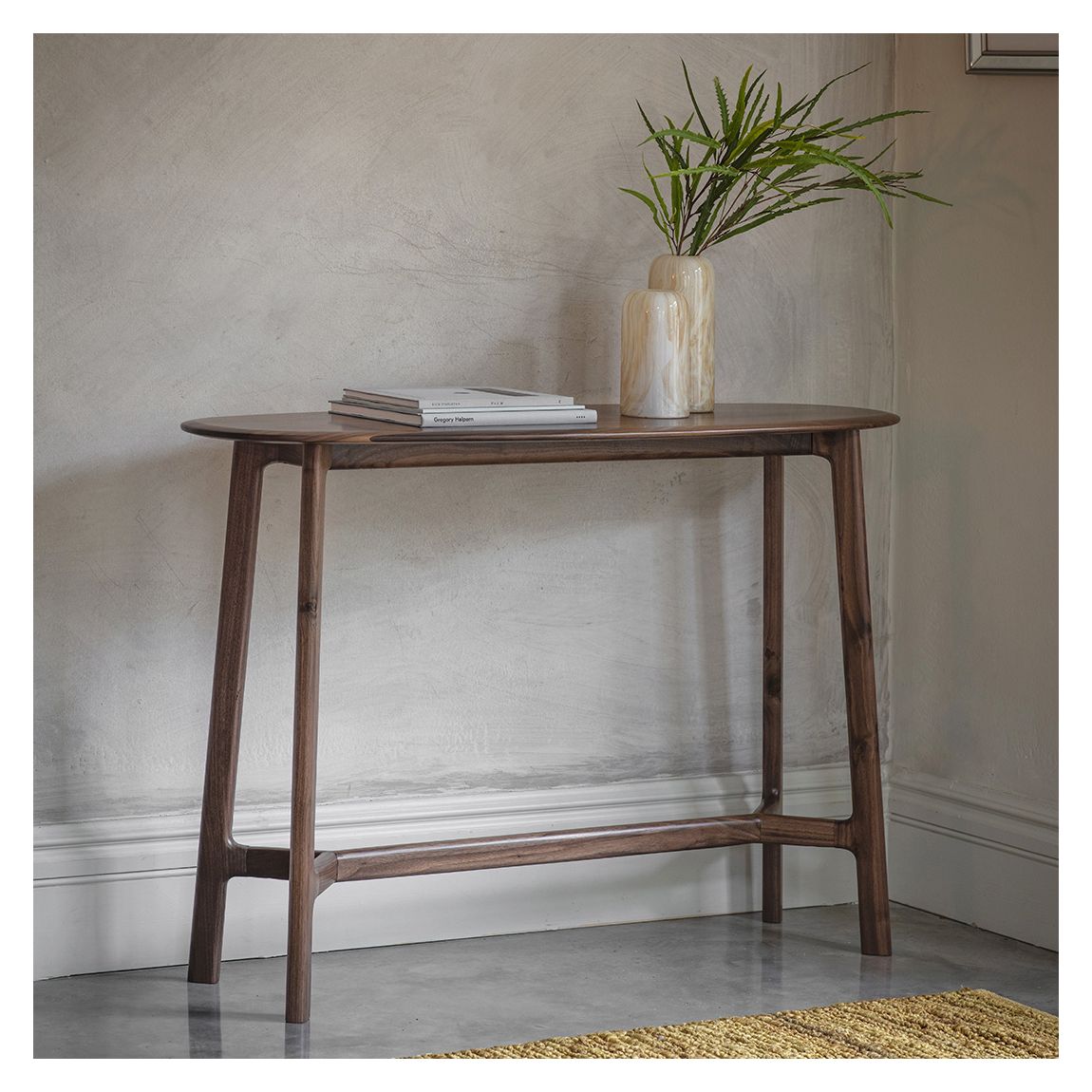 Malaysia Console Table, Walnut main product photo