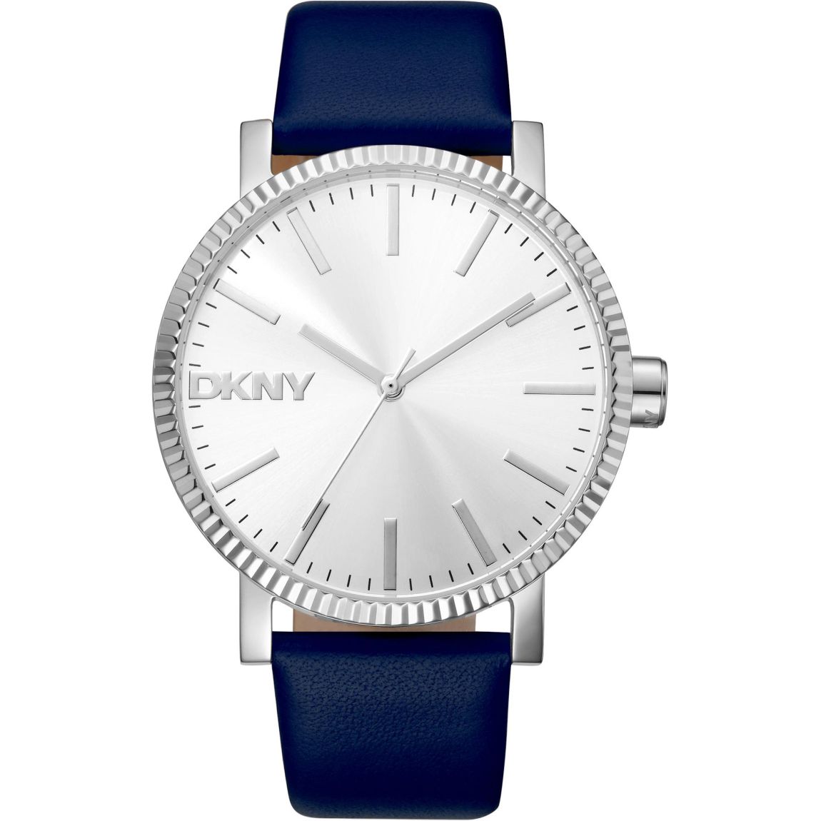 NY8558 Minimalist Leather Watch Wo - Blue Watches main product photo