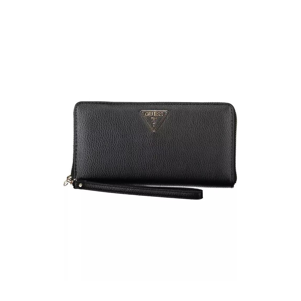 Long Zip Around Wallet Wo - Black main product photo