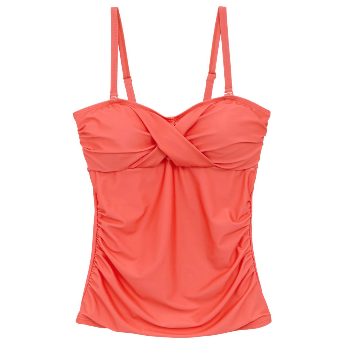 Womens/Ladies Aceana III Tankini Top Peach Bloom main product photo