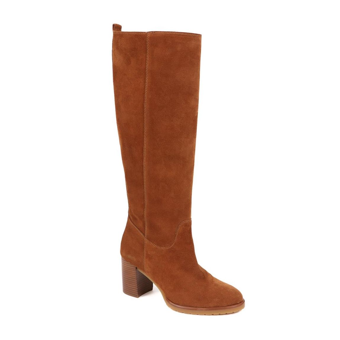 Iona Slouch Suede Knee Boots main product photo