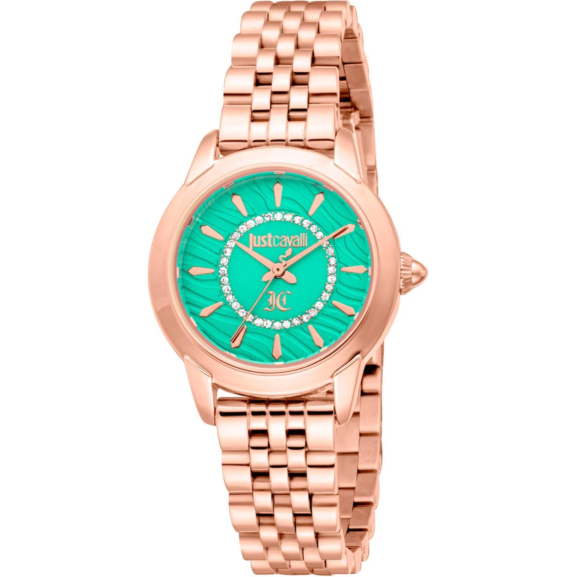 Stainless Steel Quartz Analogue Watch with Mineral Glass Wo - Rose main product photo