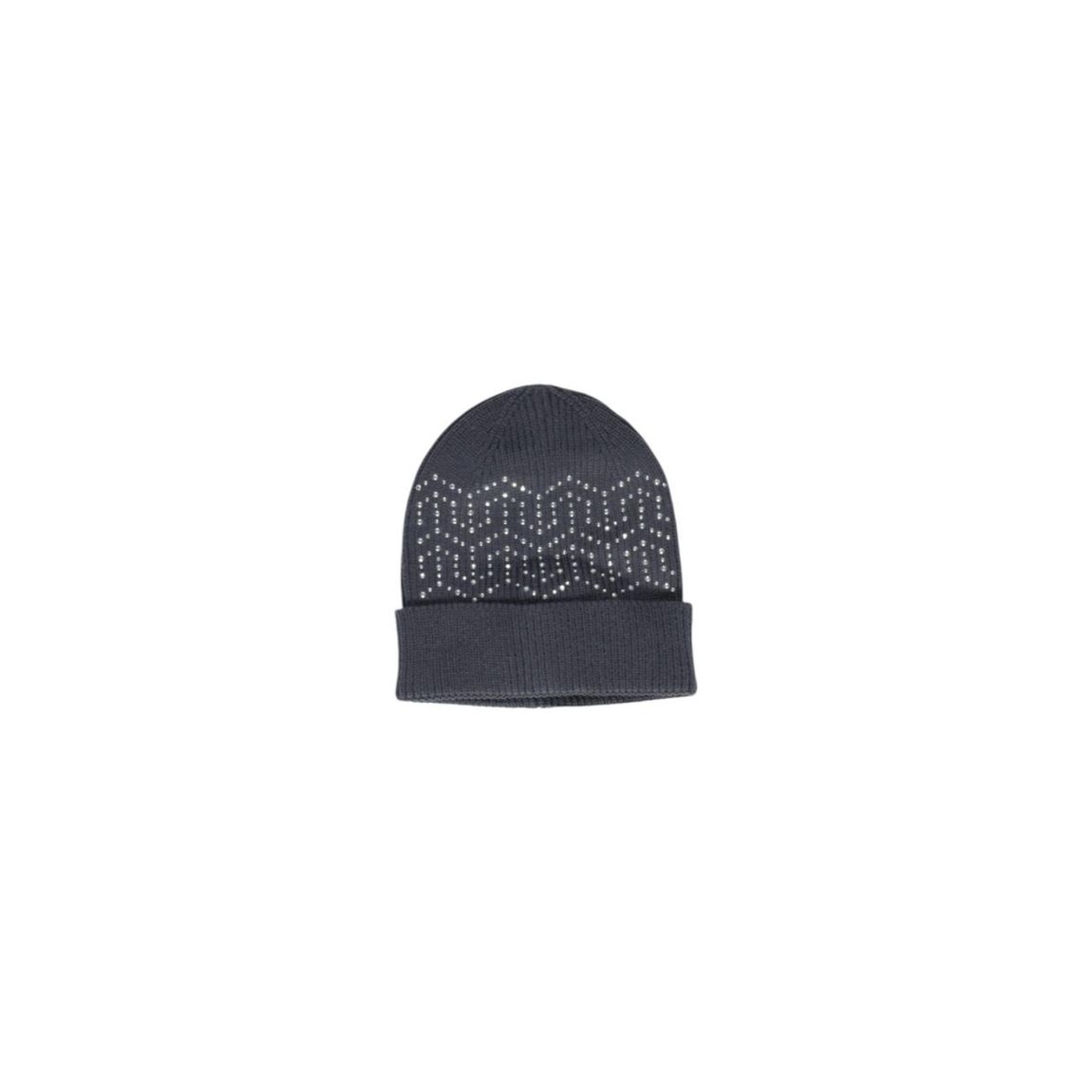 Rhinestone Knit Beanie Wo - Gray Hats main product photo