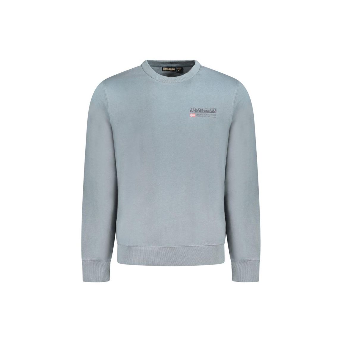 Crew Neck Sweatshirt Long Sleeve - Gray Sweaters main product photo