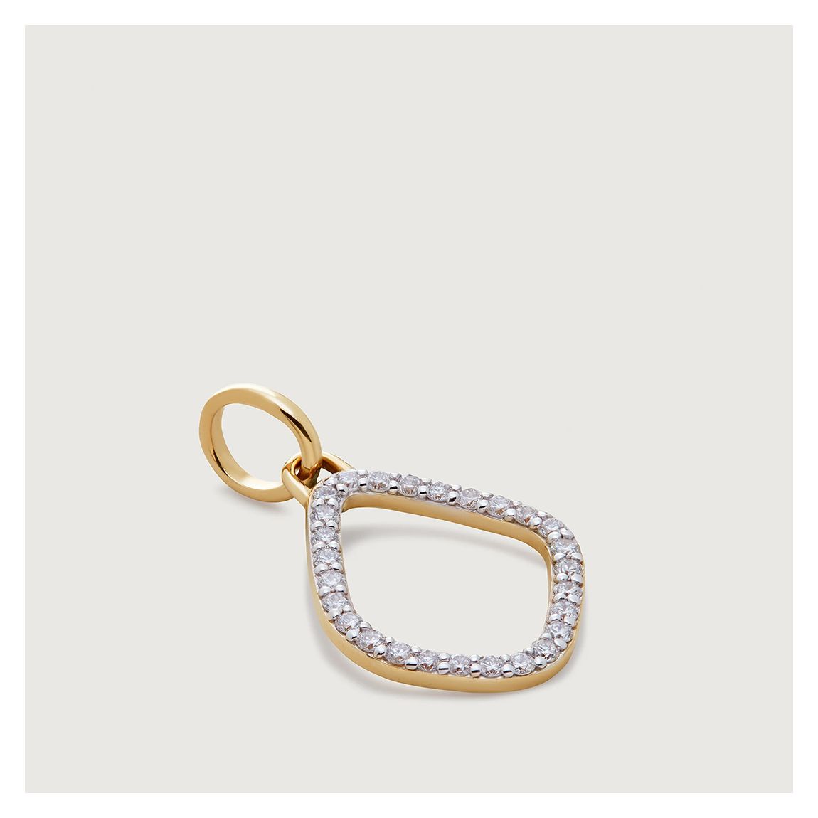 Gold Riva Kite Diamond Small Pendant - Lab Grown Diamond main product photo