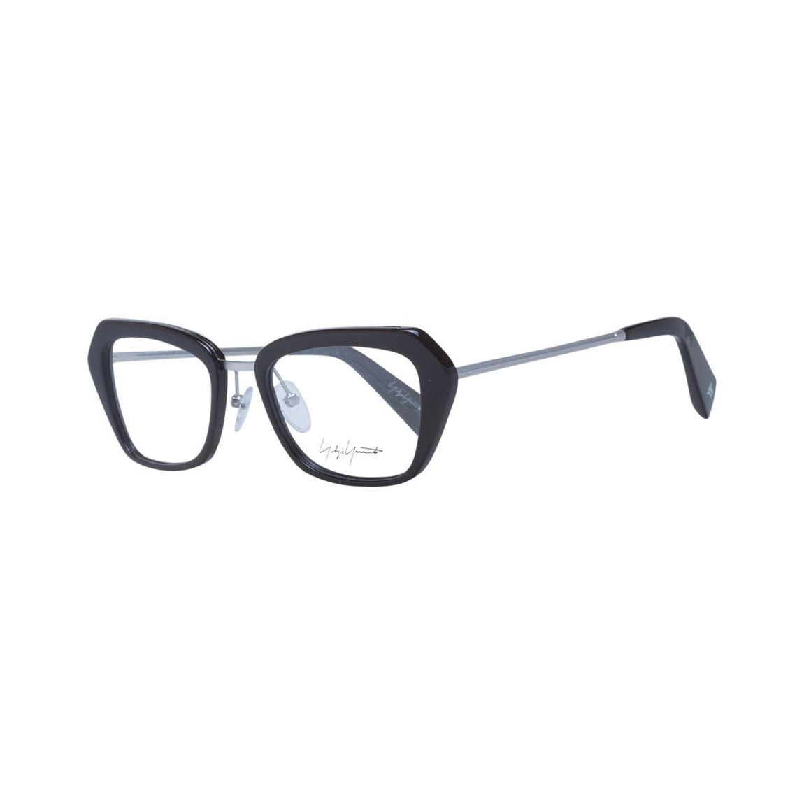 Geometric Eyeglasses Acetate Frames Wo - Black main product photo