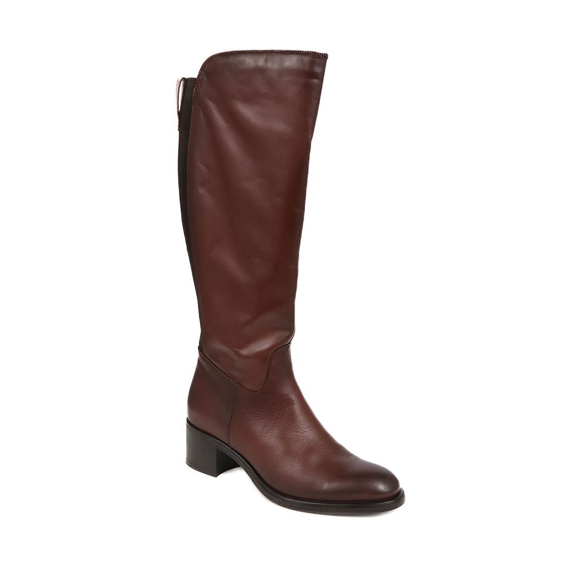 Donatella Knee High Leather Boots main product photo