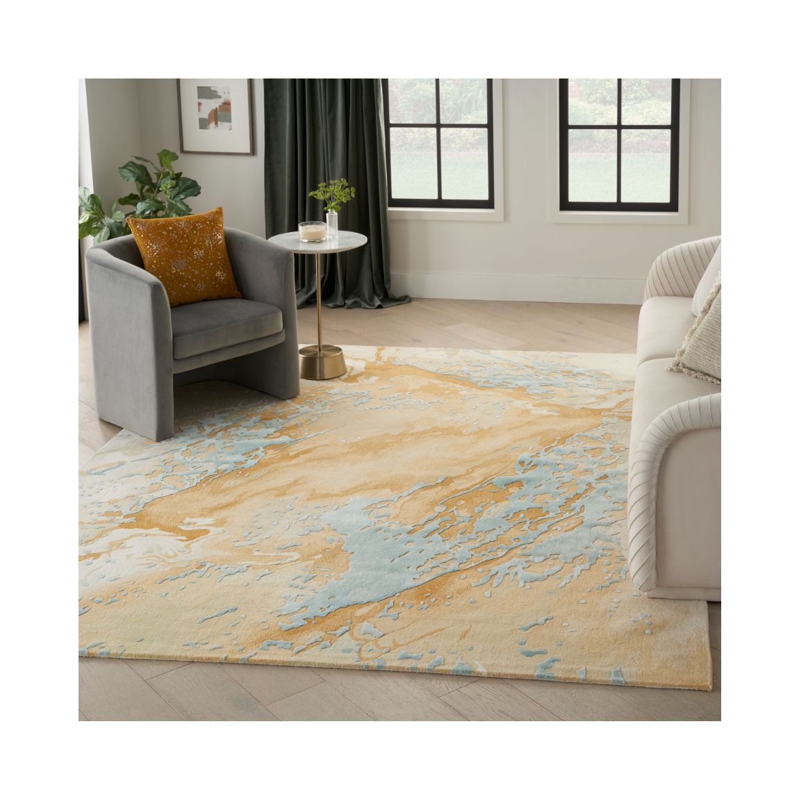 Prismatic - Sand Blue - 175cm x 114cm main product photo