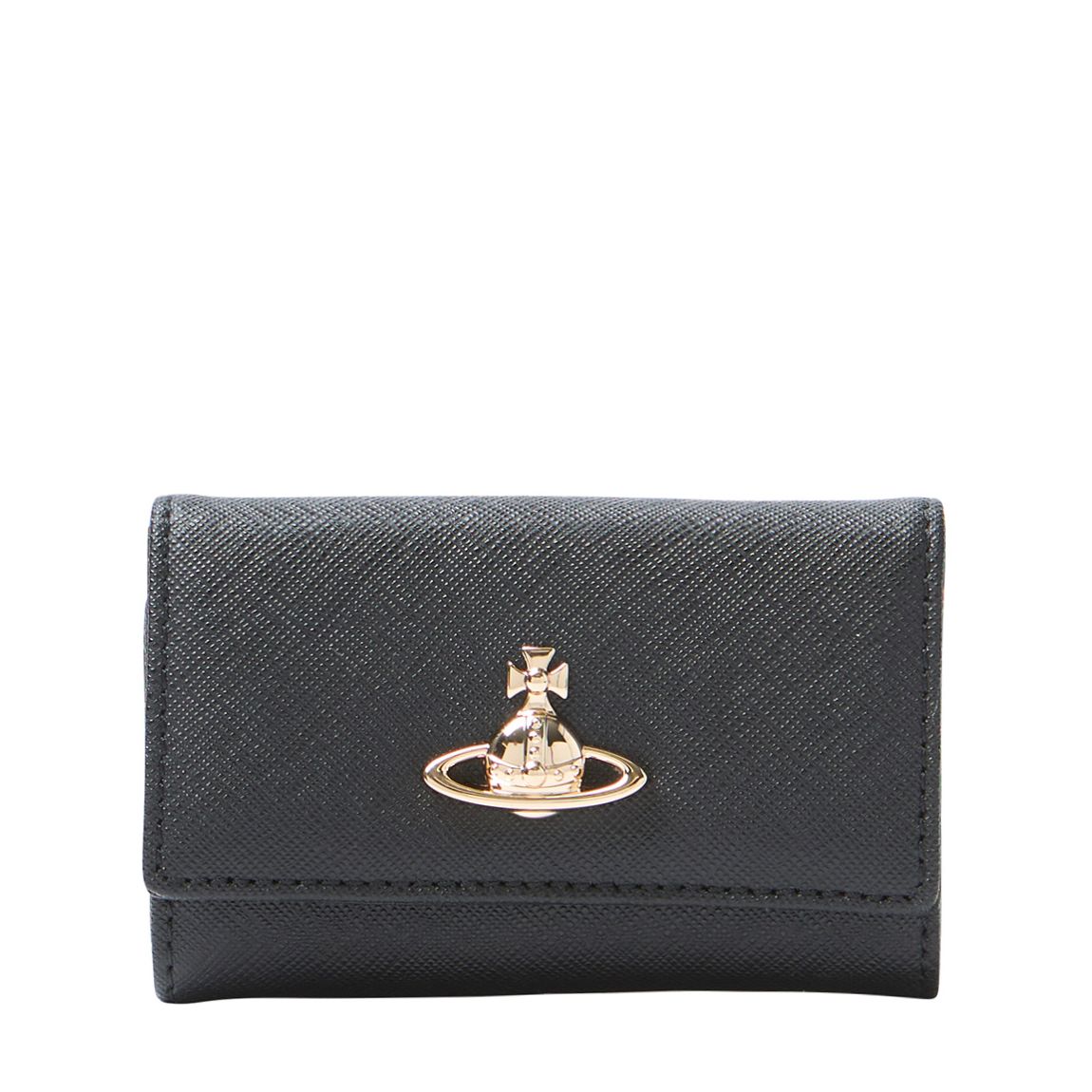 Black Saffiano Key Case main product photo
