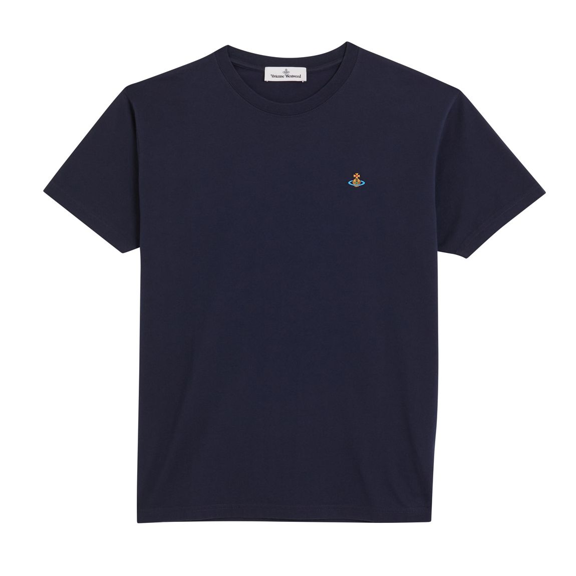 Navy Classic Cotton Logo T-Shirt main product photo