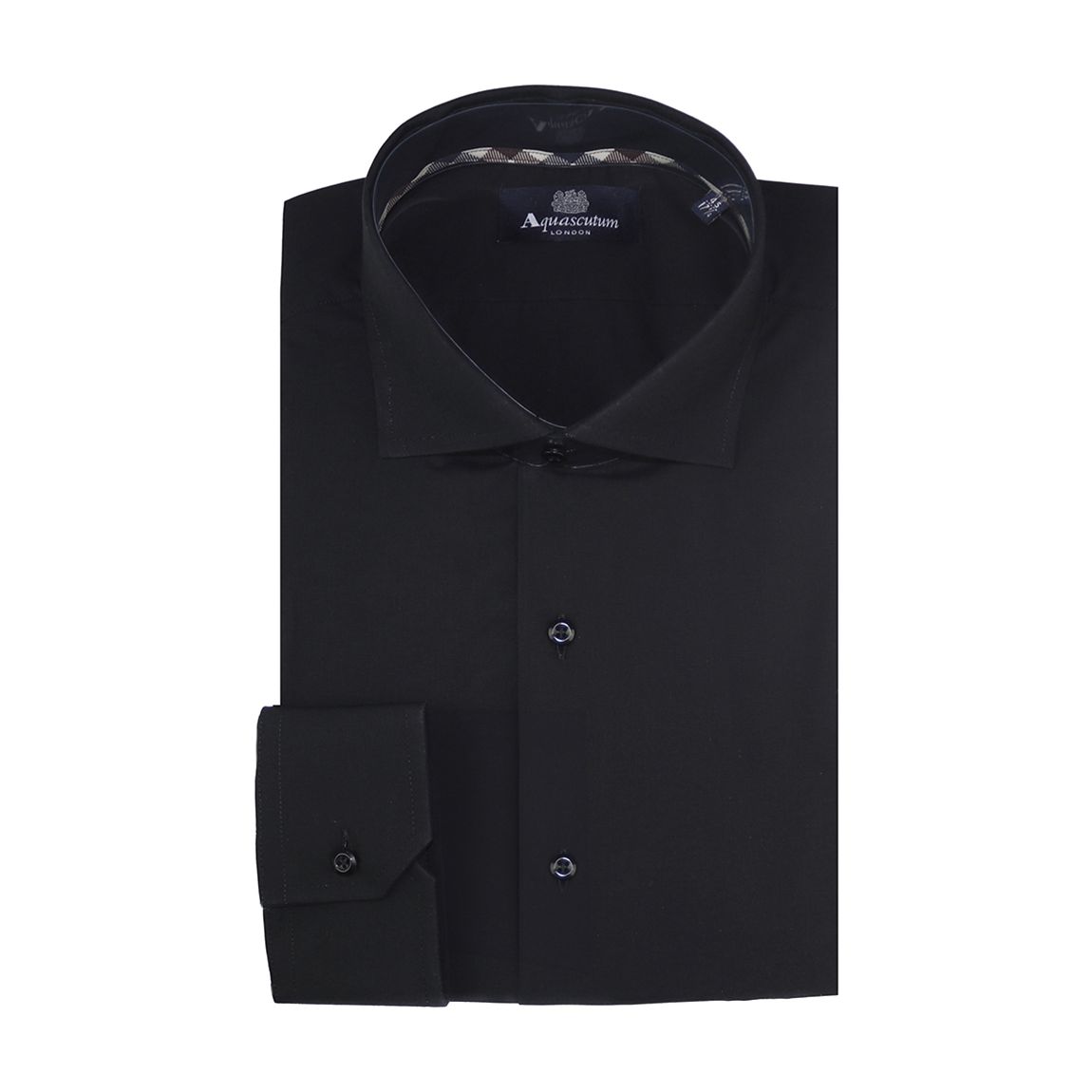 Black Long Sleeve Cotton Shirt main product photo