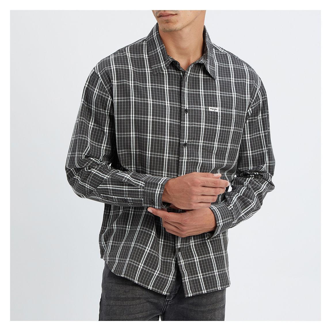 Faded Black Pocket Shirt main product photo