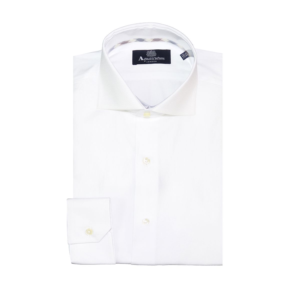 White Button Cuff Cotton Shirt main product photo