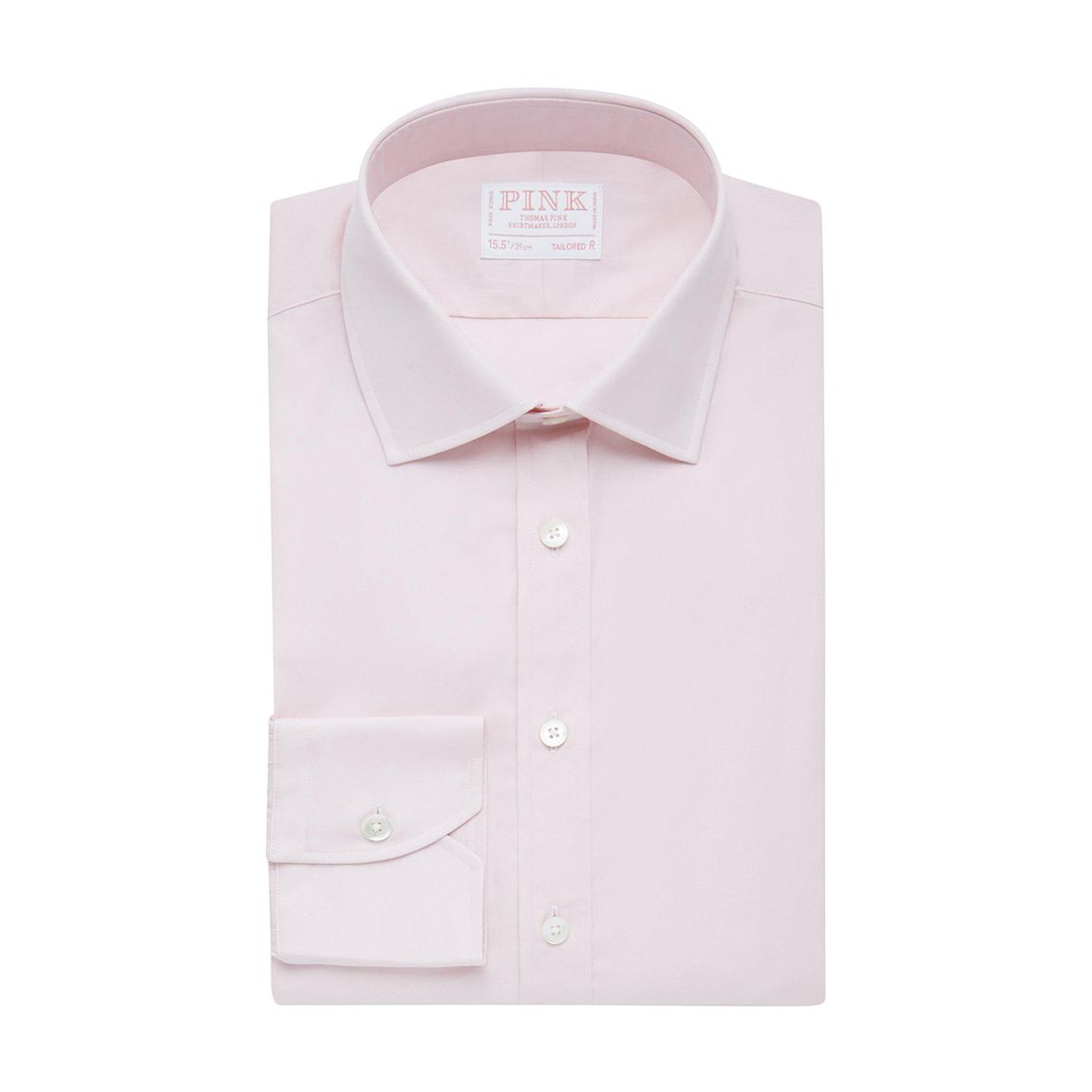 Pink Tailored Fit Cotton Shirt main product photo