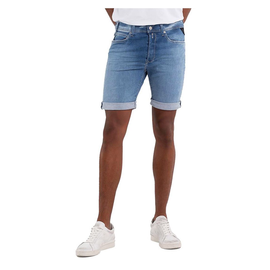 Light Blue 901 Slim Shorts main product photo
