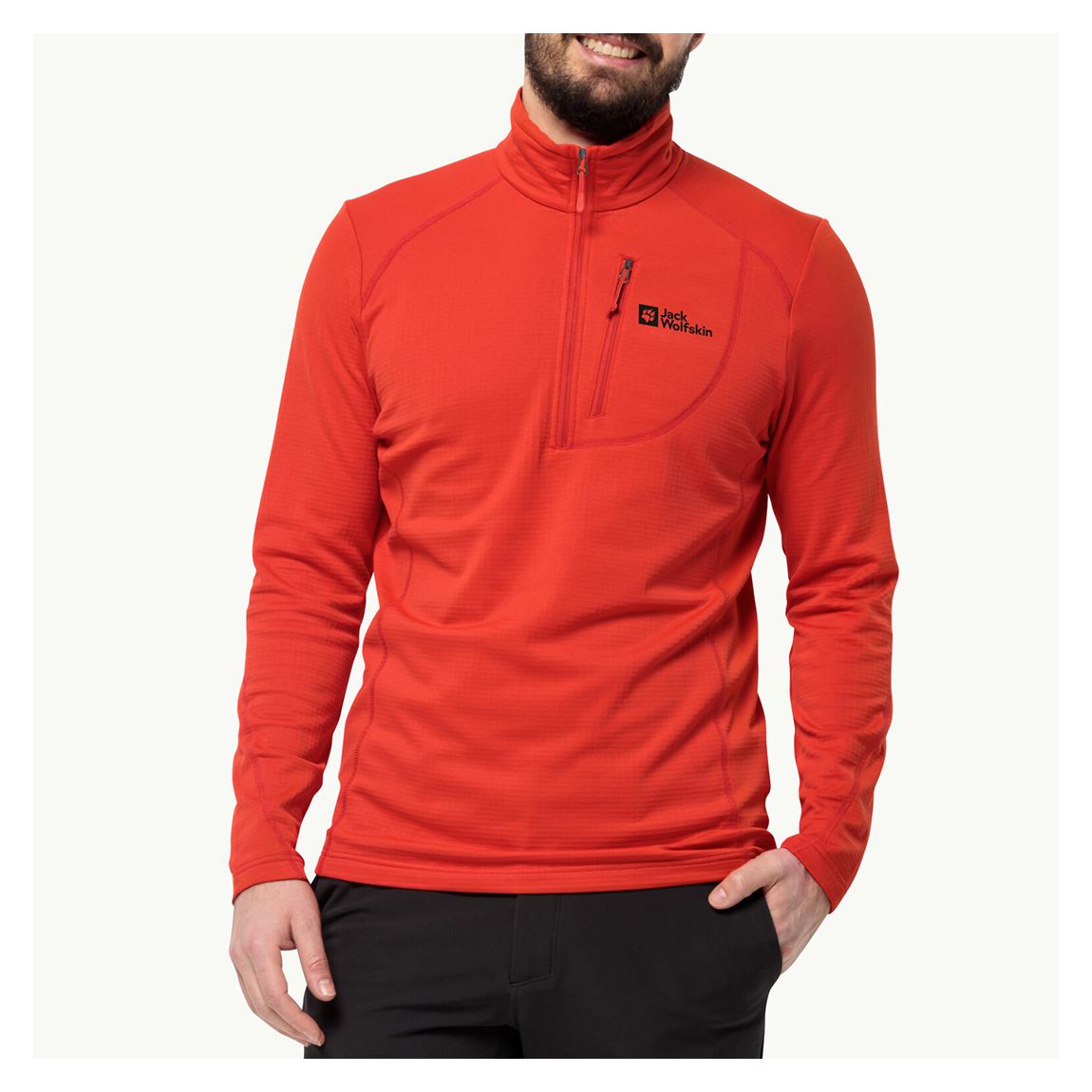 Red Kolbenberg Half Zip Fleece main product photo