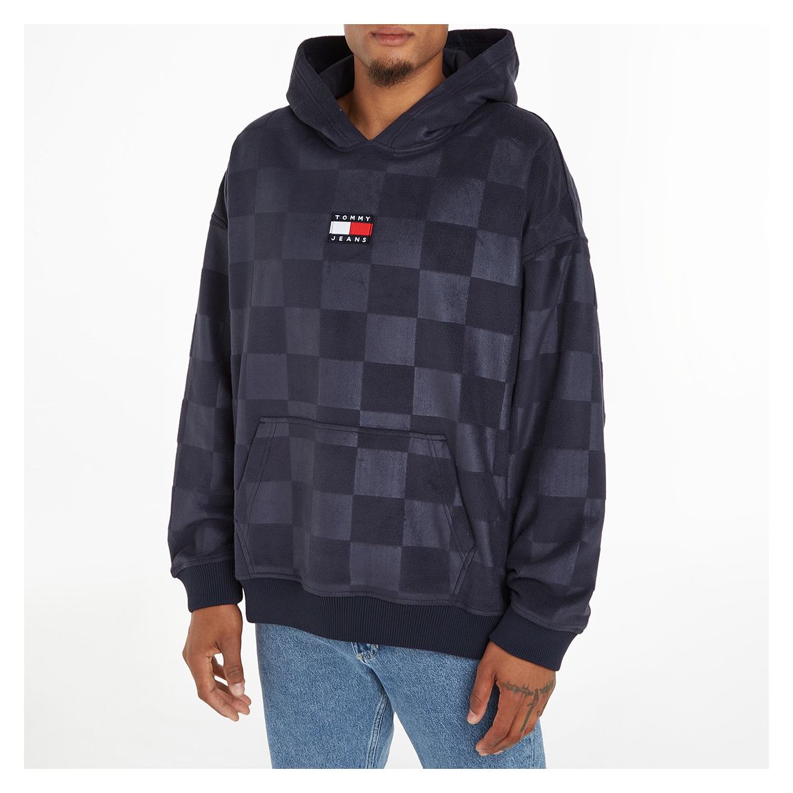 Navy Skater Checkerbo Jumper main product photo