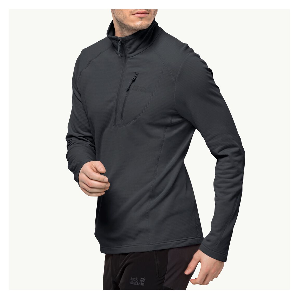 Charcoal Kolbenberg Half Zip Fleece main product photo