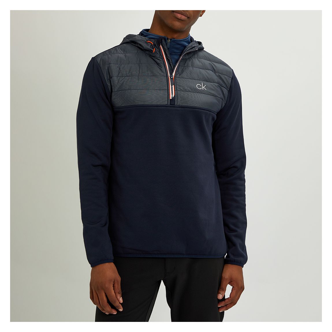 Navy Lightweight Stretch Hoodie main product photo