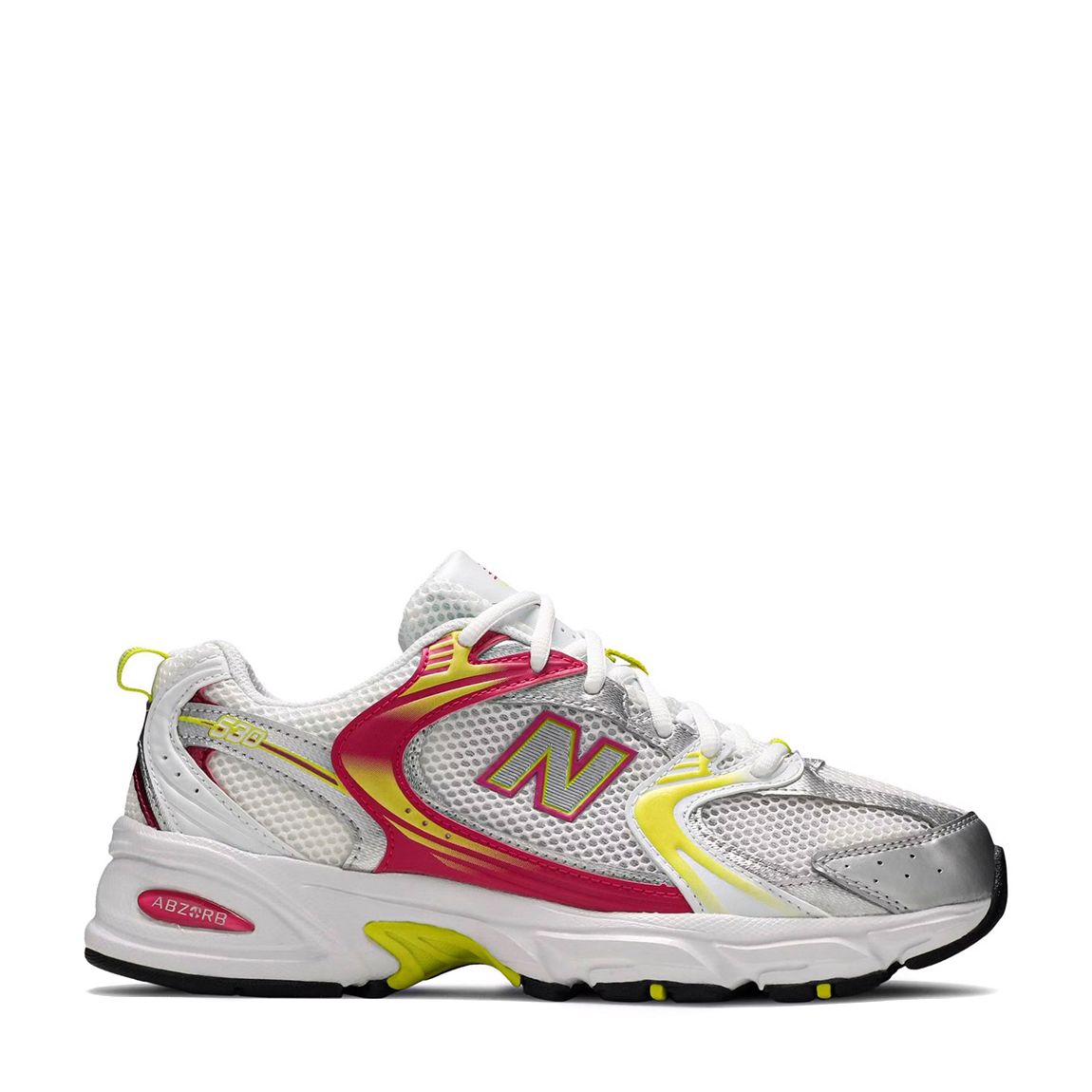 Mens White 530 Running Inspired Trainers main product photo