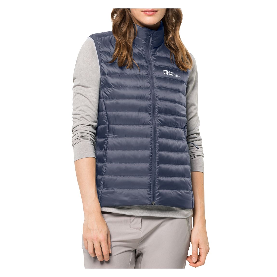 Dark Blue Pack & Go Down Gilet main product photo