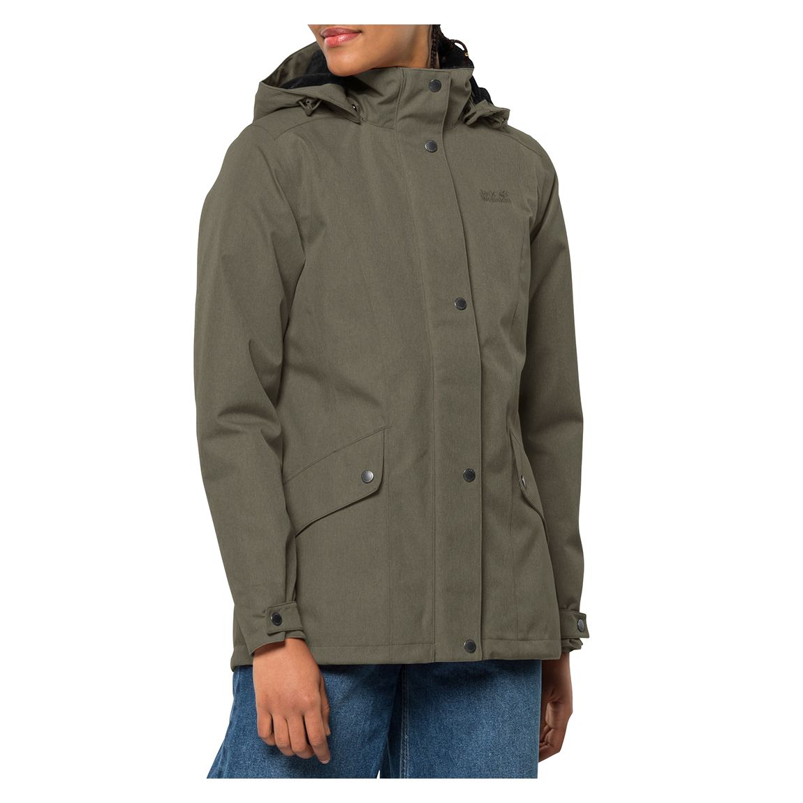Olive Park Avenue Waterproof Winter Jacket main product photo