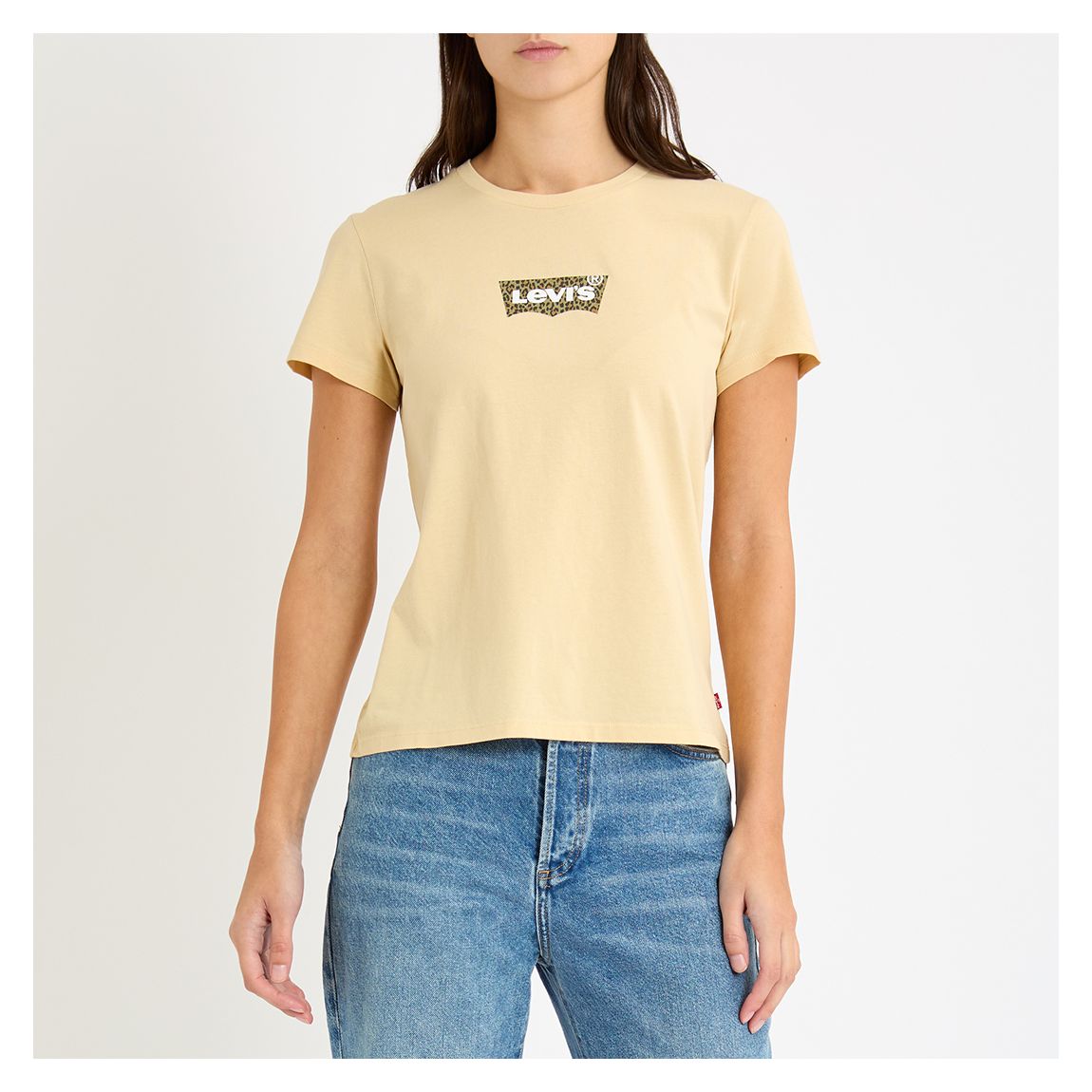 Yellow The Perfect Tee Batwing Logo TShirt main product photo