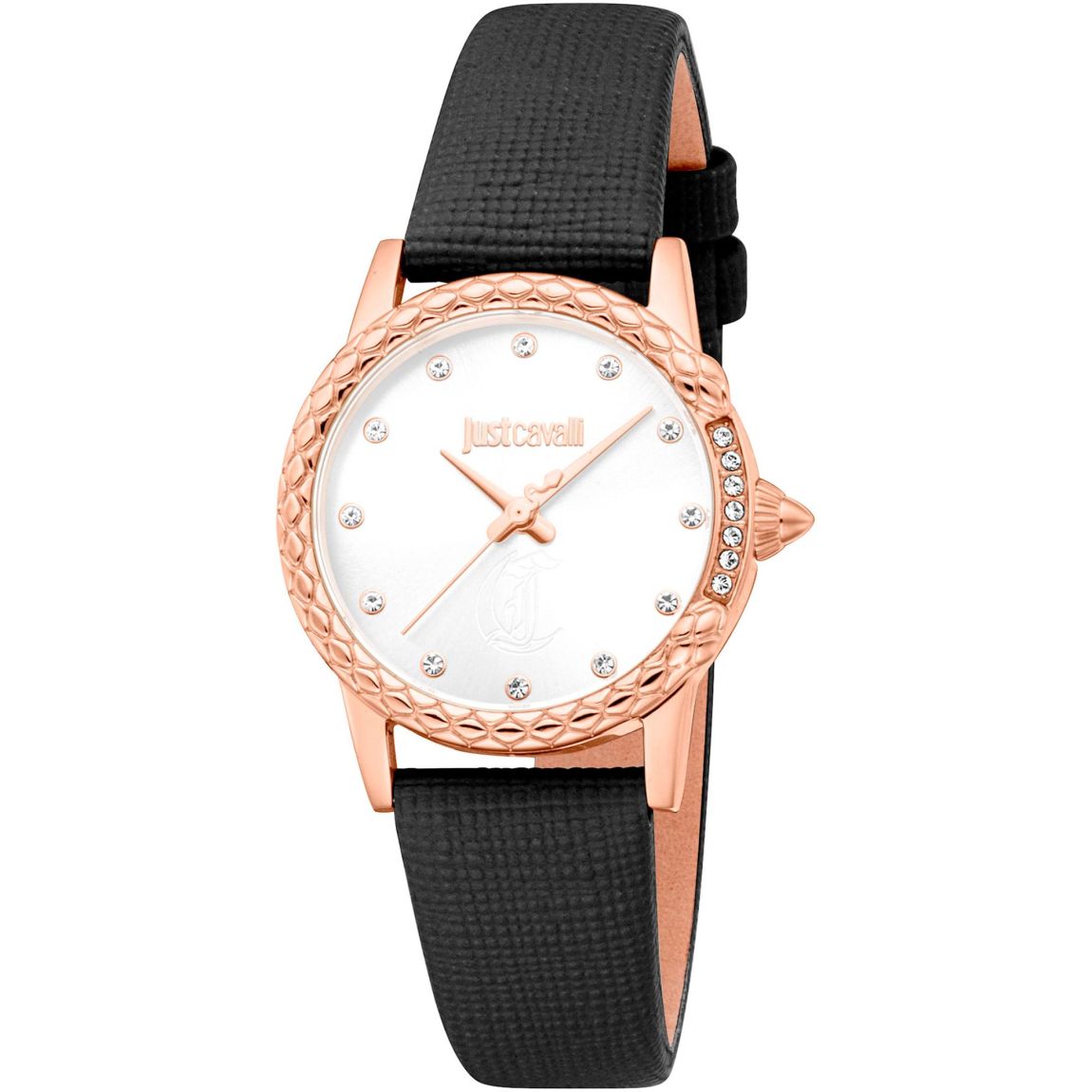 Rose Gold CrystalAccented Watch Wo - Black Watches main product photo