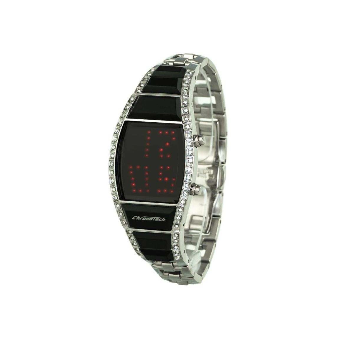 Chronotech CT7122LS03MAC LED Watch Wo - Silver Watches main product photo