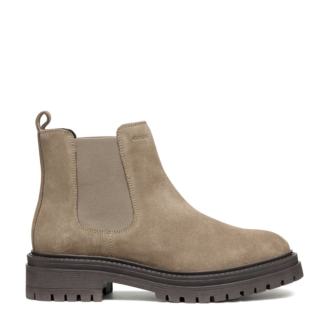 Women's Beige Suede Iridea Ankle Boot main product photo