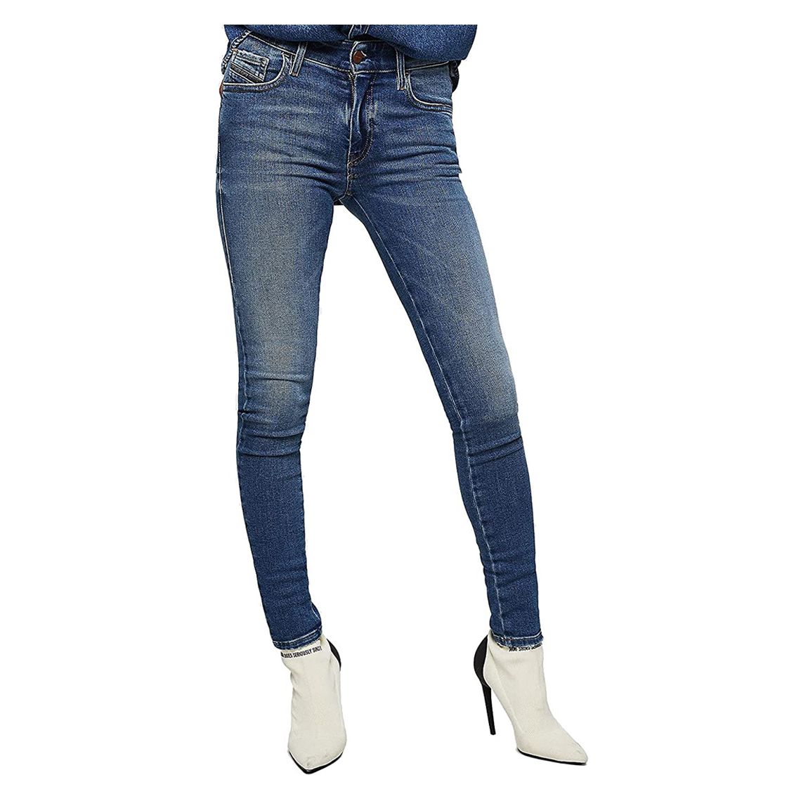 Blue Slandy Skinny Stretch Jeans main product photo