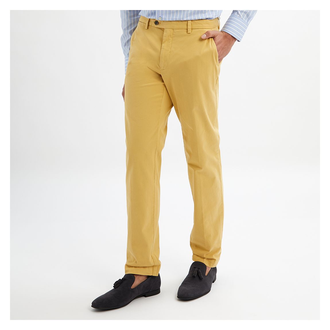 Camel Sanderson Cotton Blend Trousers main product photo