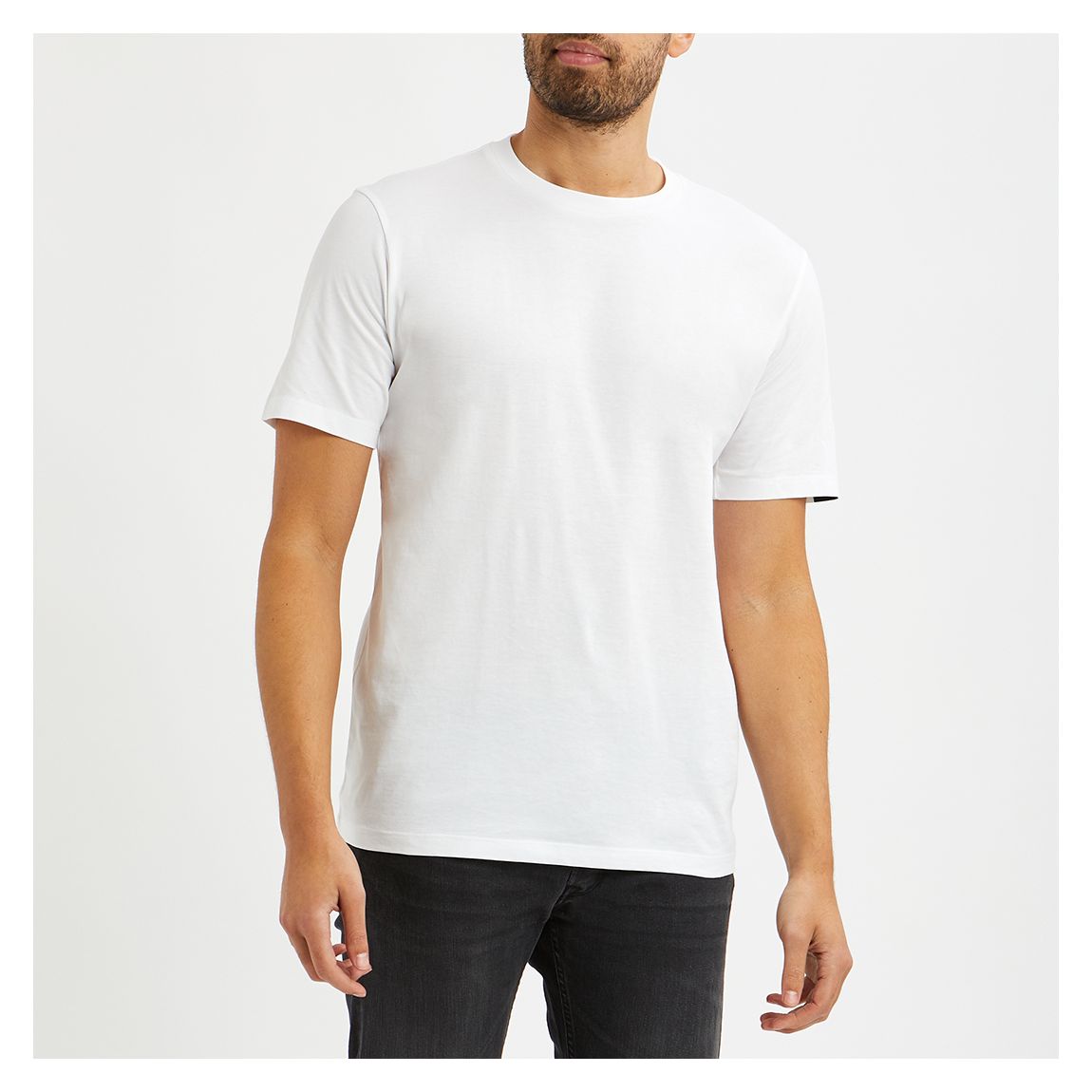 White Cotton T-Shirt main product photo