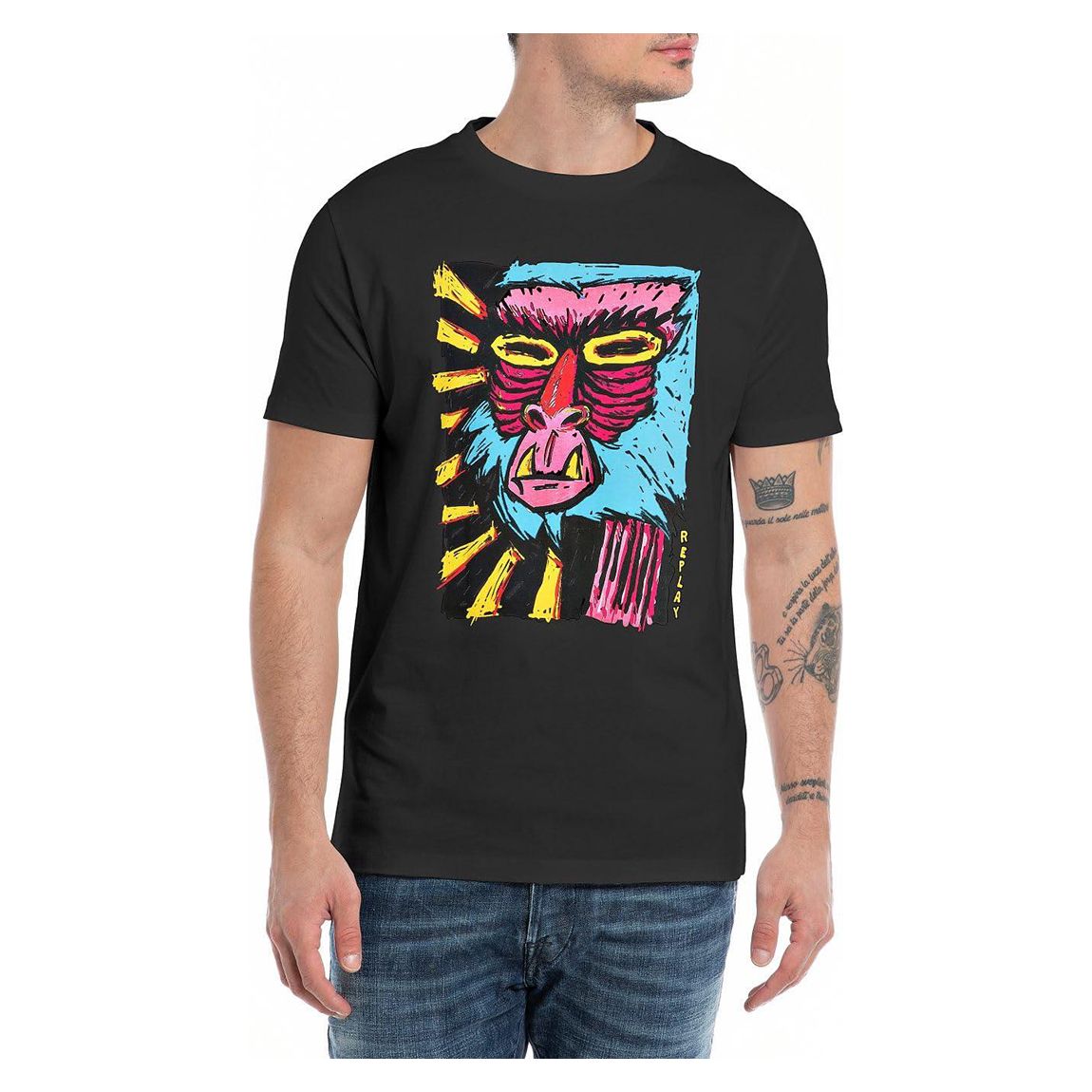 Black Monkey Graphic T-Shirt main product photo