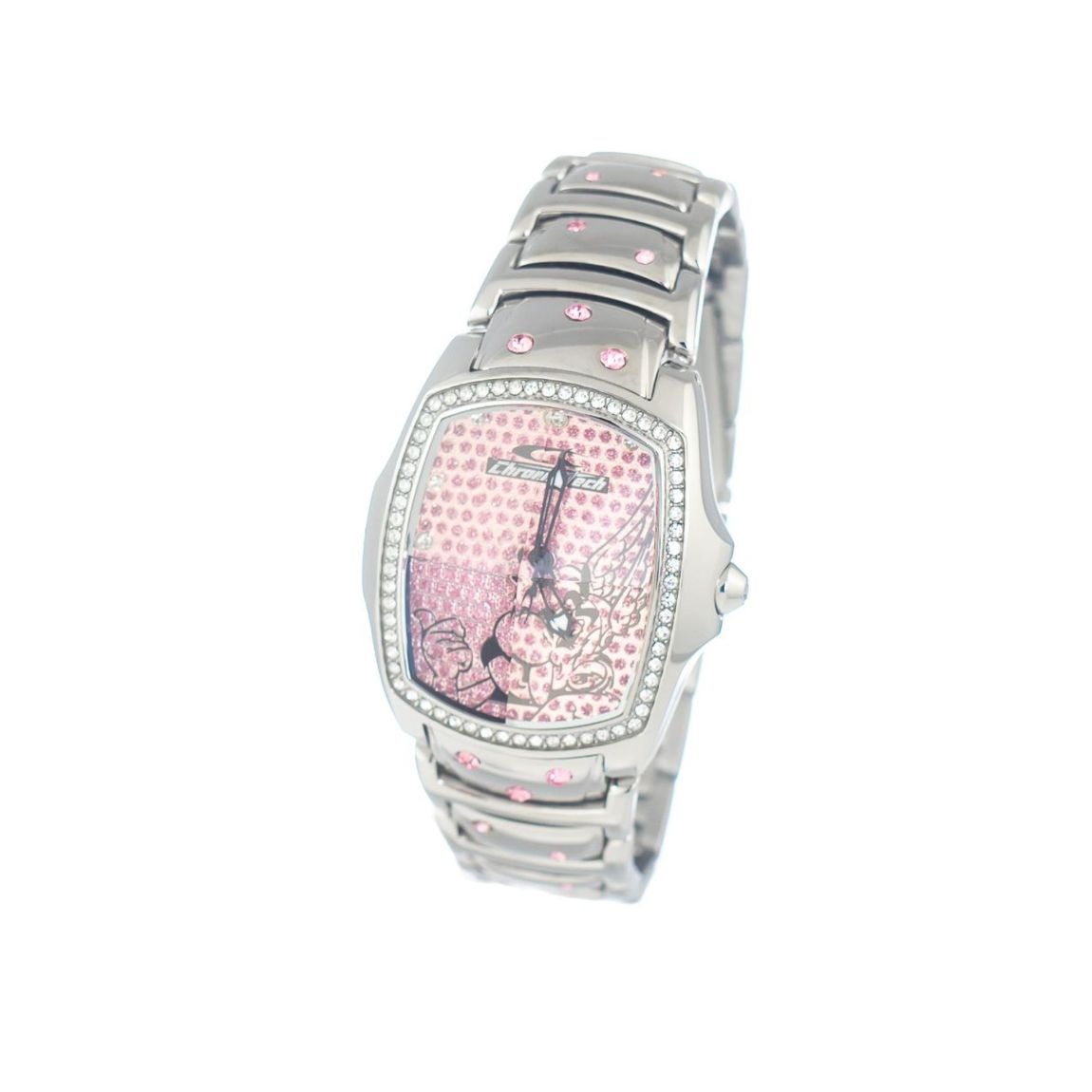 Tweety Pink Glitter Watch Wo - Silver Watches main product photo