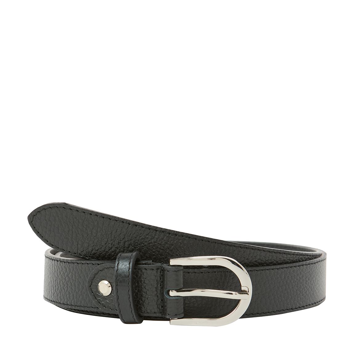 Black Leather Belt Bag main product photo