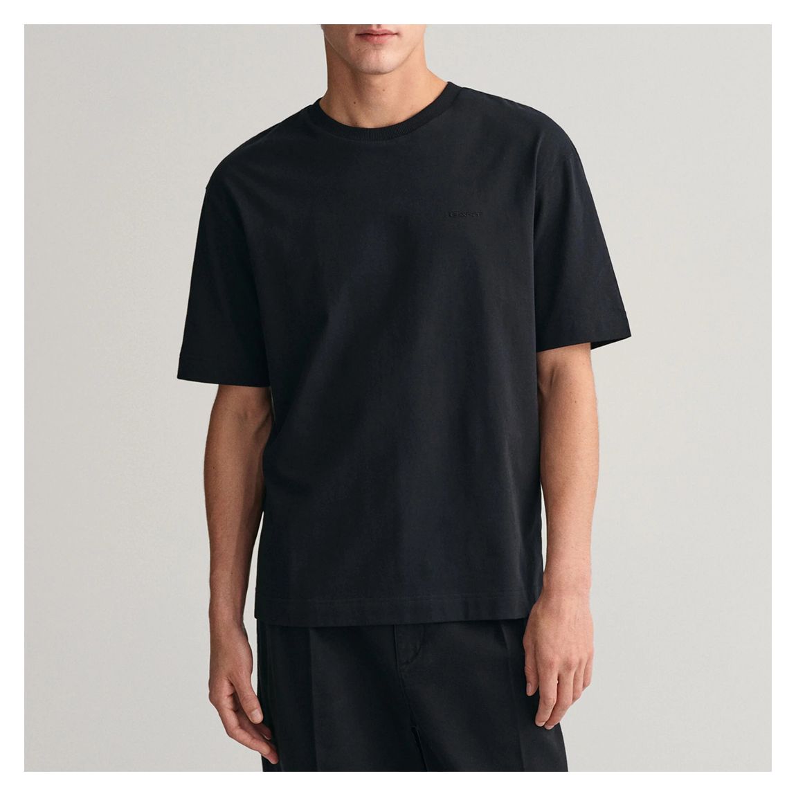 Black Icon Cotton T-Shirt main product photo