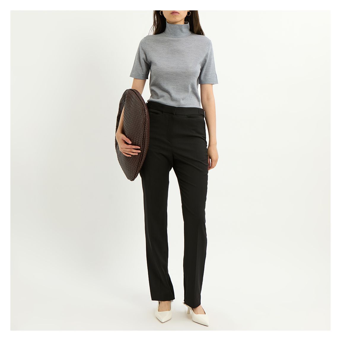 Black Lim Wool Trousers main product photo