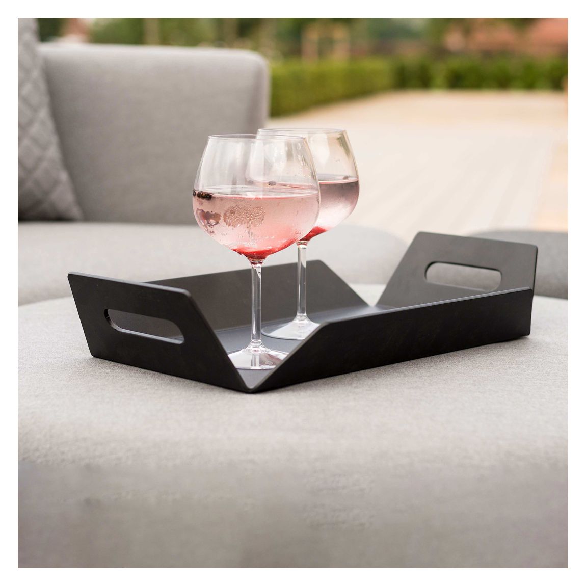 Aluminium Tray, Black main product photo