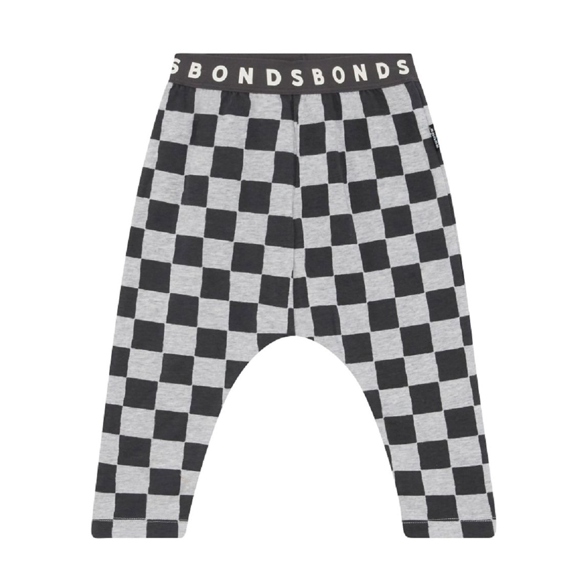 Black Check Roomies Flare Legging main product photo