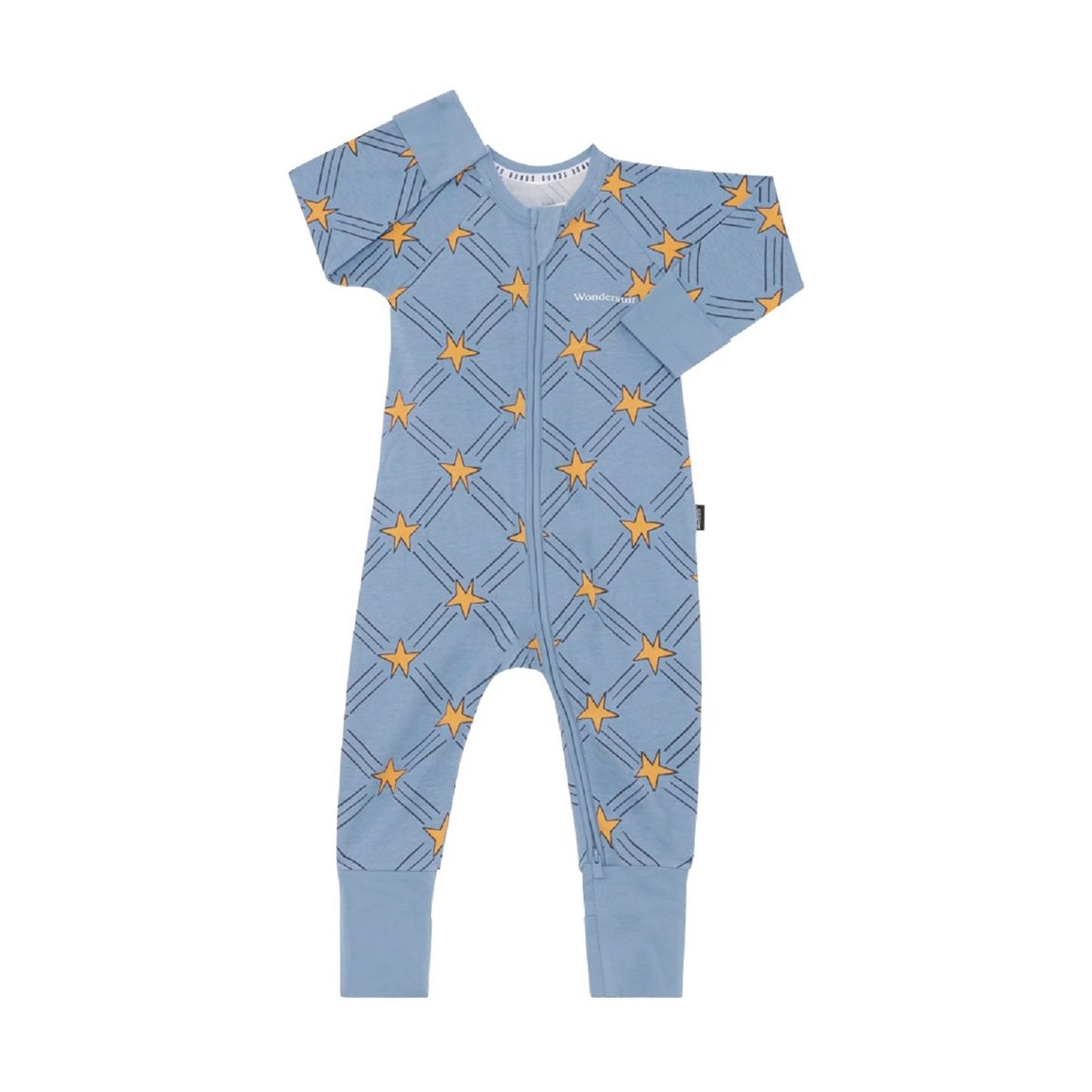 Dusty Blue Zip Wondersuit main product photo