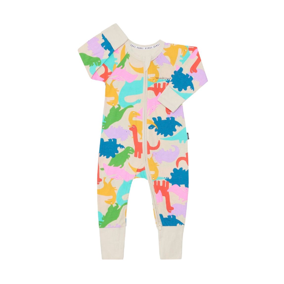 Pink Printed Zip Wondersuit main product photo
