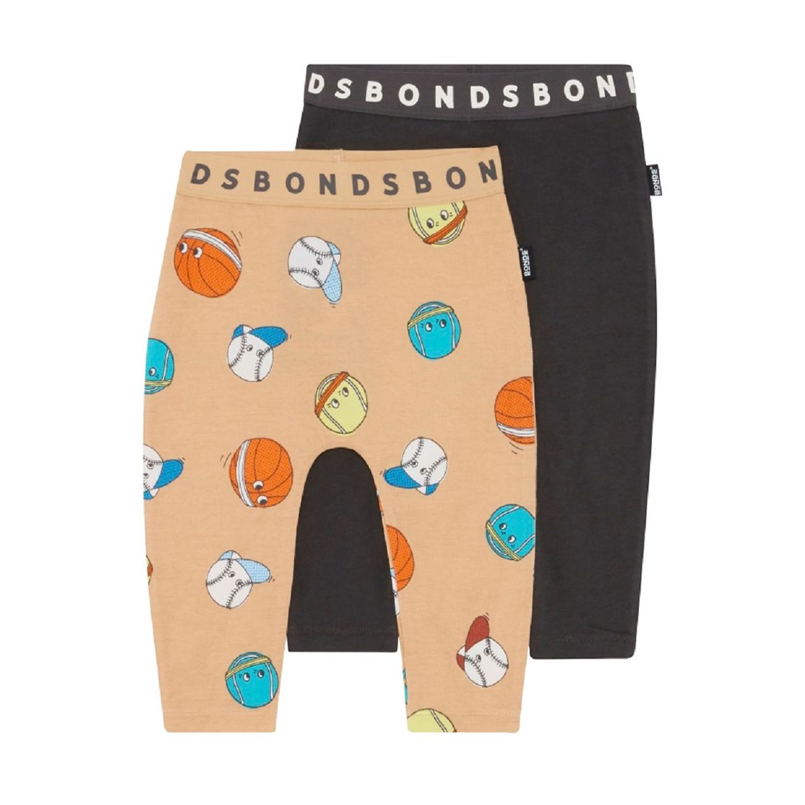 Yellow/Black Roomies 2Pk Legging main product photo