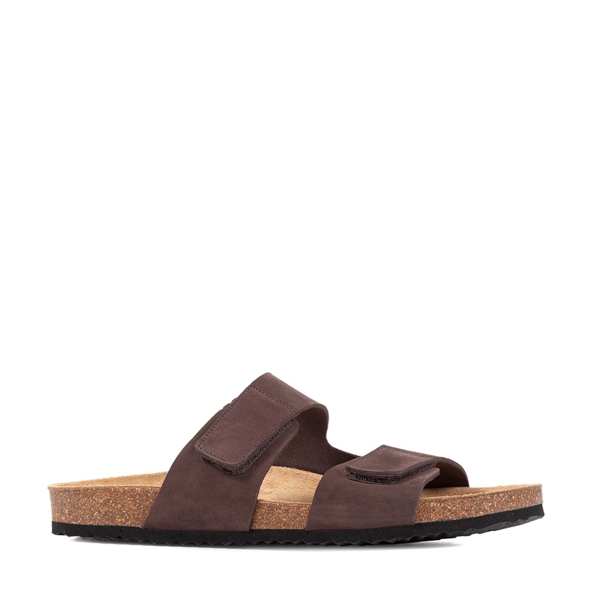 Mens Brown Suede Ghita Sandal main product photo